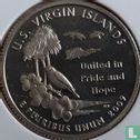 United States ¼ dollar 2009 (PROOF - copper-nickel clad copper) "U.S. Virgin Islands" - Image 1