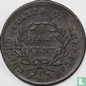 États-Unis ½ cent 1800 - Image 2