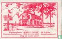 Pleisterplaats "Maple Farm" - Image 1