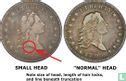 États-Unis ½ dollar 1795 (petite tête) - Image 3