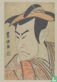 Portrait of Onoe Matsusuke I as Kudo Suketsune, 1799 - Afbeelding 1