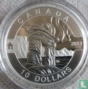 Canada 10 dollars 2013 (PROOF - kleurloos) "The Inukshuk" - Afbeelding 1