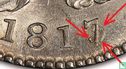 États-Unis ½ dollar 1817 (1817/3) - Image 3