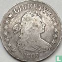 Verenigde Staten ½ dollar 1807 (Draped bust) - Afbeelding 1