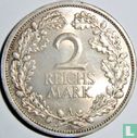 Empire allemand 2 reichsmark 1926 (A) - Image 2