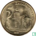 Serbie 5 dinara 2020 - Image 1
