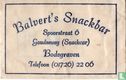 Balvert's Snackbar - Image 1