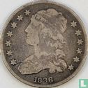 États-Unis ¼ dollar 1836 - Image 1