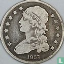 États-Unis ¼ dollar 1837 - Image 1