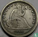 United States ¼ dollar 1839 - Image 1
