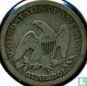 United States ¼ dollar 1844 (O) - Image 2