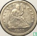 United States ¼ dollar 1842 (O - type 2) - Image 1