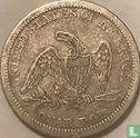 Verenigde Staten ¼ dollar 1842 (zonder letter - type 2) - Afbeelding 2