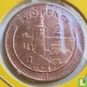 Gibraltar 2 pence 2001 (AA) - Image 2
