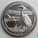 Verenigde Staten ¼ dollar 2015 (S) "Bombay Hook - Delaware" - Afbeelding 1