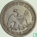 United States ¼ dollar 1846 - Image 2
