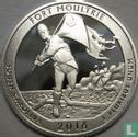 Verenigde Staten ¼ dollar 2016 (PROOF - koper bekleed met koper-nikkel) "Fort Moultrie" - Afbeelding 1