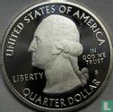 Verenigde Staten ¼ dollar 2016 (PROOF - koper bekleed met koper-nikkel) "Cumberland Gap" - Afbeelding 2