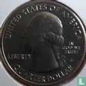 Verenigde Staten ¼ dollar 2019 (PROOF - koper bekleed met koper-nikkel) "San Antonio Missions National Historical Park in Texas" - Afbeelding 2