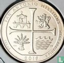 Vereinigte Staaten ¼ Dollar 2019 (D) "San Antonio Missions National Historical Park in Texas" - Bild 1