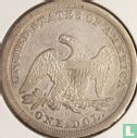 United States 1 dollar 1846 (O) - Image 2