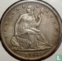 United States ½ dollar 1863 (S) - Image 1