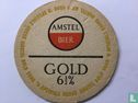 Amstel Bier Gold 6 1/2% 10,7 cm - Image 1