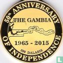 Gambia 500 dalasis 2015 (PROOF) "50th anniversary of Independence" - Afbeelding 1