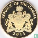 Gambia 500 dalasis 2015 (PROOF) "50th anniversary of Independence" - Afbeelding 2