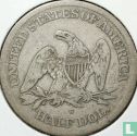 États-Unis ½ dollar 1866 (S - type 1) - Image 2