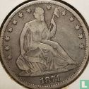 Vereinigte Staaten ½ Dollar 1871 (ohne Buchstabe) - Bild 1