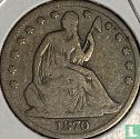 United States ½ dollar 1870 (S) - Image 1