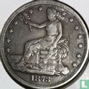 Verenigde Staten 1 trade dollar 1873 (zonder letter) - Afbeelding 1