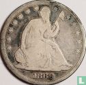 United States ½ dollar 1869 (without letter) - Image 1