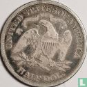 États-Unis ½ dollar 1869 (sans lettre) - Image 2