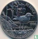 Sint-Helena 50 pence 1998 "Rainpiper bird" - Afbeelding 1