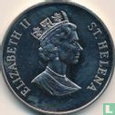 Sint-Helena 50 pence 1998 "Blue whales" - Afbeelding 2