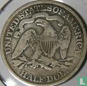 Verenigde Staten ½ dollar 1873 (zonder letter - type 1) - Afbeelding 2