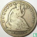 Verenigde Staten ½ dollar 1873 (CC - type 3) - Afbeelding 1