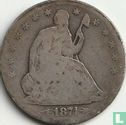 États-Unis ½ dollar 1874 (S) - Image 1
