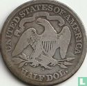 États-Unis ½ dollar 1874 (S) - Image 2