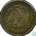 États-Unis ½ dollar 1877 (S) - Image 2