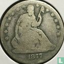 Verenigde Staten ½ dollar 1877 (CC) - Afbeelding 1