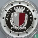 Malta 10 euro 2014 (PROOF) "40th anniversary Republic of Malta" - Afbeelding 1
