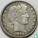 Verenigde Staten ½ dollar 1892 (S) - Afbeelding 1