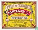 Flor de Tabacos de Partagas y Cª Habana Fabrica de Cigarros Puros - Afbeelding 1