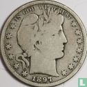 United States ½ dollar 1897 (S) - Image 1
