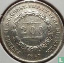 Brésil 200 réis 1867 (type 1) - Image 1