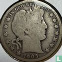 United States ½ dollar 1905 (O) - Image 1