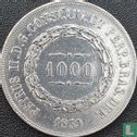 Brasilien 1000 Réis 1859 - Bild 1